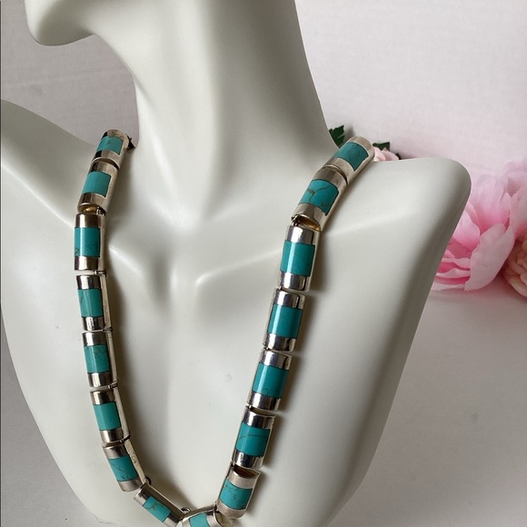 HOST PICK! STERLING & TURQUOISE NECKLACE - Picture 6 of 6